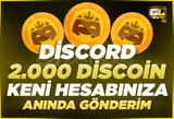 ⭐8X | 2000 DİSCOİN KENDİ HESABINIZA | ANINDA ⭐