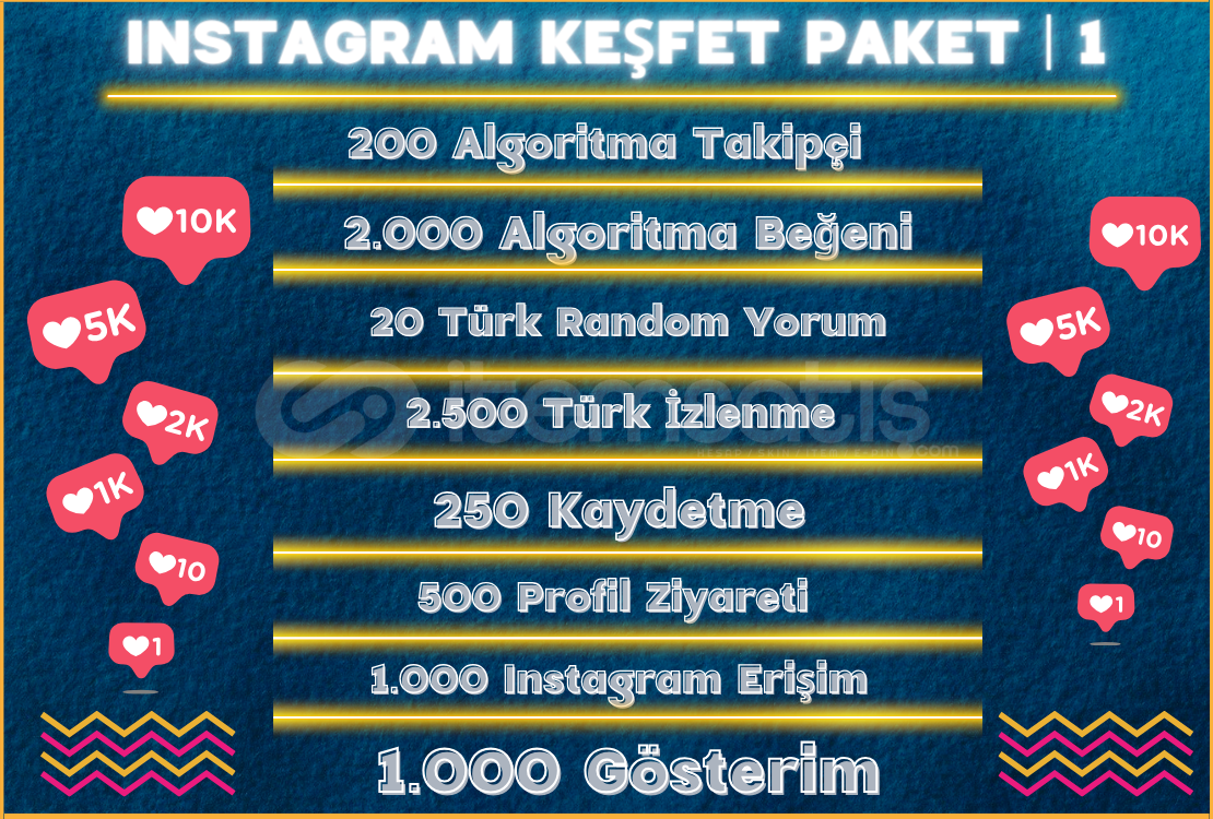 8x | İNSTAGRAM KEŞFET PAKETİ 1 8x | İNSTAGRAM KEŞFET PAKETİ 1