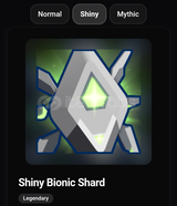 8x Shiny Bionic Shard
