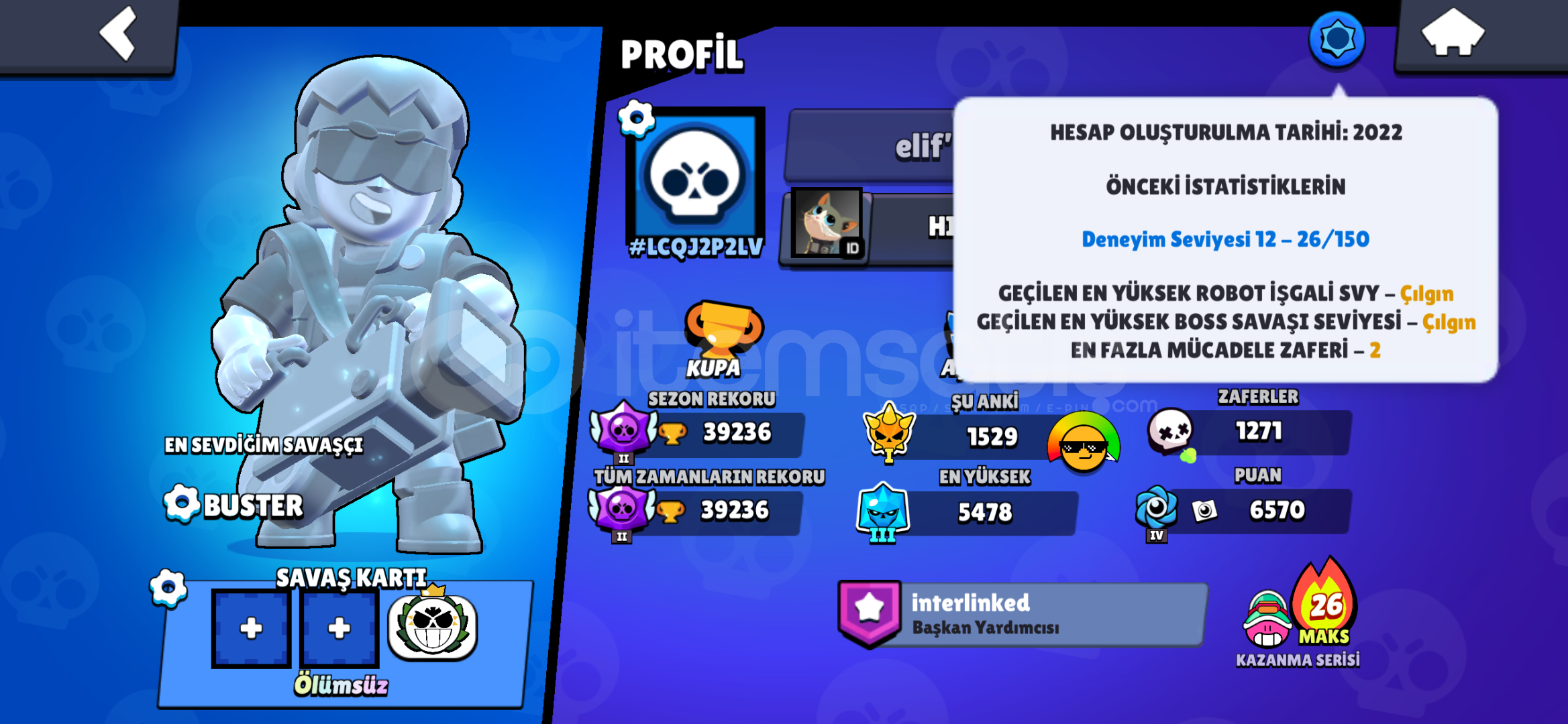 9 Brawl Passli 39K Hesap 9 Brawl Passli 39K Hesap