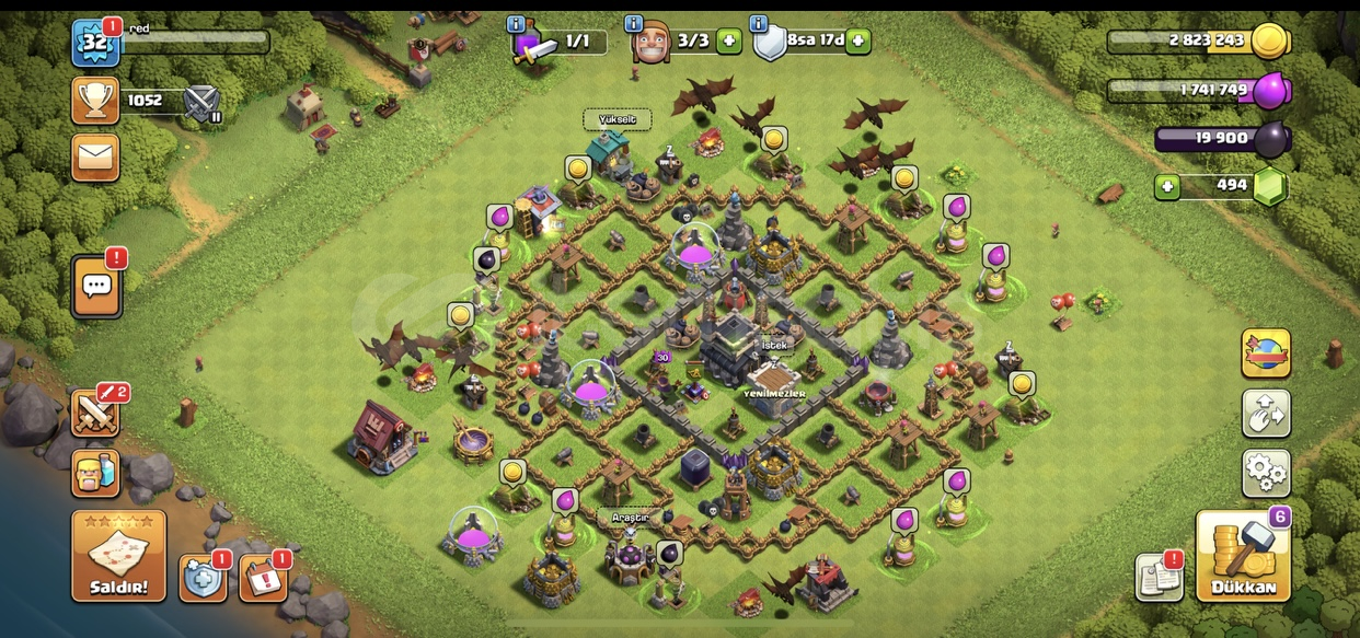 ⚡️9 LVL BELEDİYE BİNALI COC HESABI⚡️ ⚡️9 LVL BELEDİYE BİNALI COC HESABI⚡️