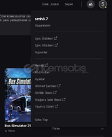 10 OYUNLU EPİC GAMES HESABI KİŞİSEL HESAP
