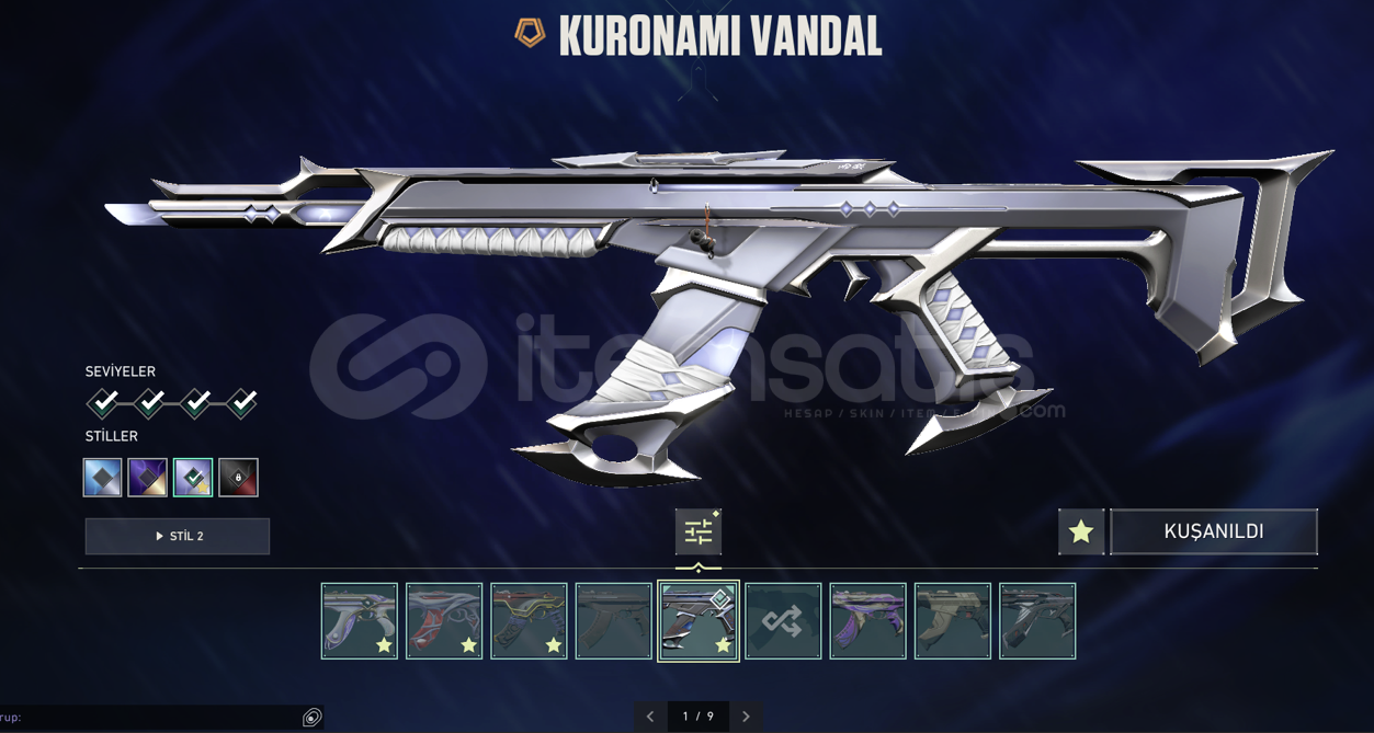 9 silah 4 bıçak skinli dolu valo ve lol hesabı 9 silah 4 bıçak skinli dolu valo ve lol hesabı