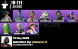 9 Skin 500 V-bucks Mailli