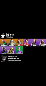 9 skins | Singularity | Sentinel | Rox | Demi