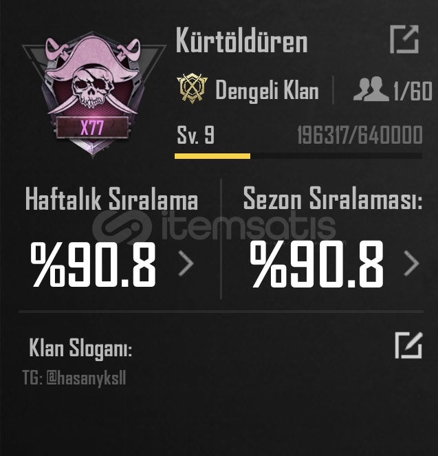 9 SV KLAN HIZLI TESLİMAT 9 SV KLAN HIZLI TESLİMAT