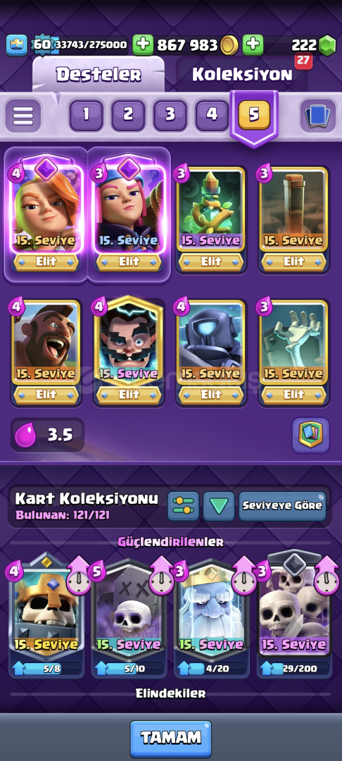 9 YILLIK HESAP, 60 SEVİYE 9 YILLIK HESAP, 60 SEVİYE