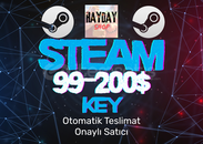 ⭐ 99$ - 200$ ⚡ (+4000₺) Steam Key