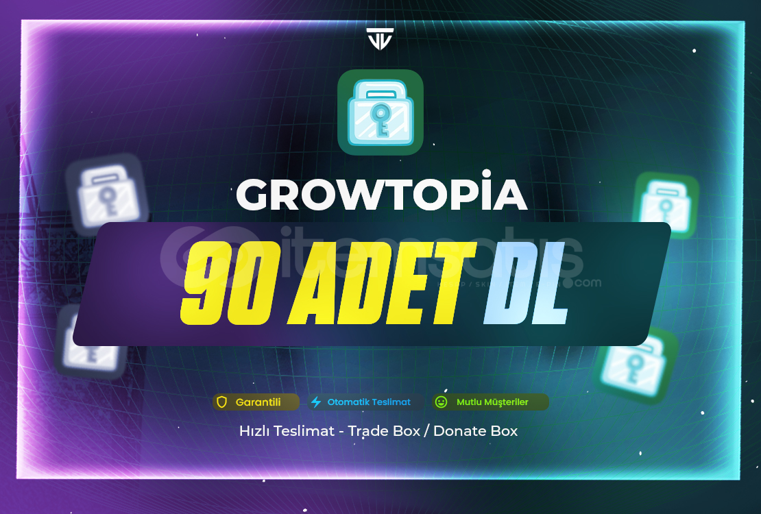 90 Adet - Diamond Lock | Growtopia 90 Adet - Diamond Lock | Growtopia