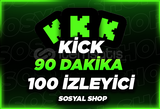 ⭐[90 DAKİKA] 0-100 KİCK CANLI İZLEYİCİ OTO