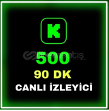 90 Dakika - 500 Canlı Yayın İzleyicisi