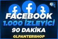 ⭐[90 DK] Facebook 1.000 Canlı Yayın İzlenme ⭐