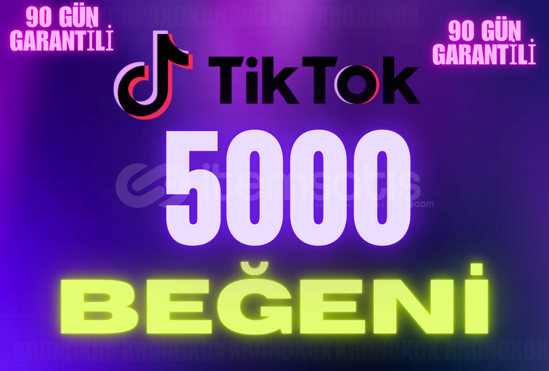90 Gün GARANTİLİ 5000 BEĞENİ TİKTOK 90 Gün GARANTİLİ 5000 BEĞENİ TİKTOK