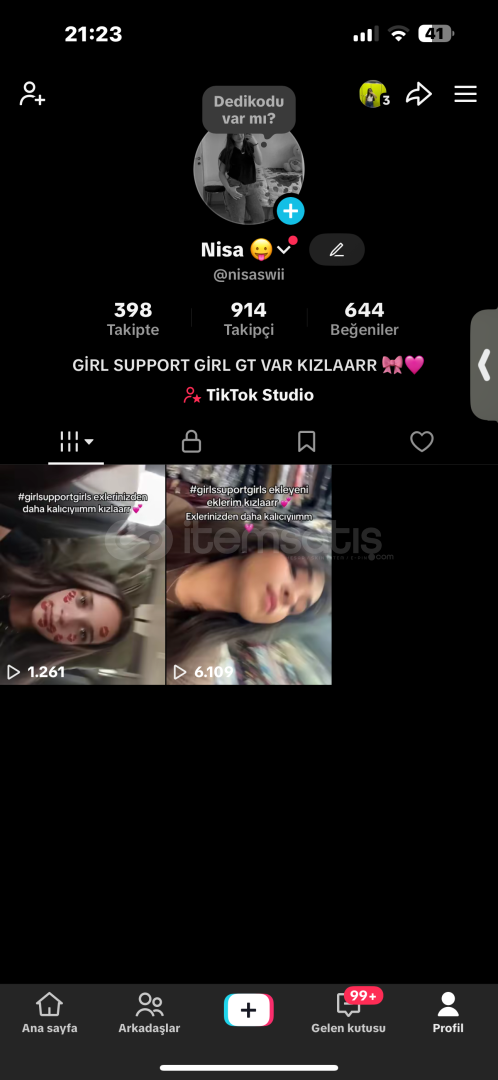 ⭐️900 TAKİPÇİLİ HESAP YAYIN AKTİF⭐️ ⭐️900 TAKİPÇİLİ HESAP YAYIN AKTİF⭐️