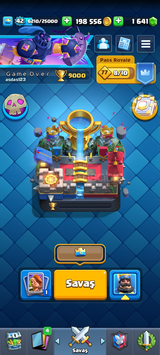 9000 KUPA 42 SEVİYE 
