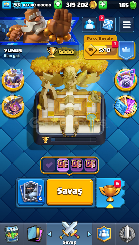 ⭐9000 KUPA + 53 LEVEL + BOL EVRİM⭐ ⭐9000 KUPA + 53 LEVEL + BOL EVRİM⭐