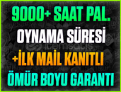 ⭐️9000+ SAAT PALADİNS STEAM❤️+İLK MAİL❤️