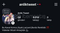 ⭐️9000 Takipçili Aktif Instagram Hesabı