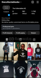 901 TAKİPÇİLİ ESKİ KURULUM İNSTAGRAM HESABİ 