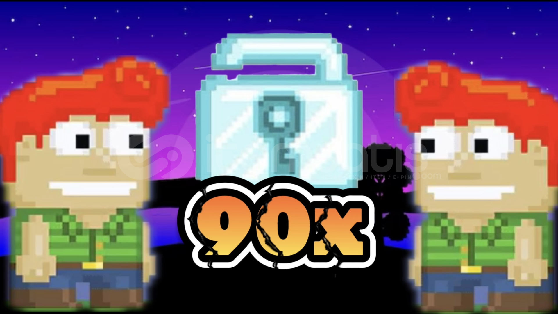 90x Growtopia Diamond Lock 90x Growtopia Diamond Lock