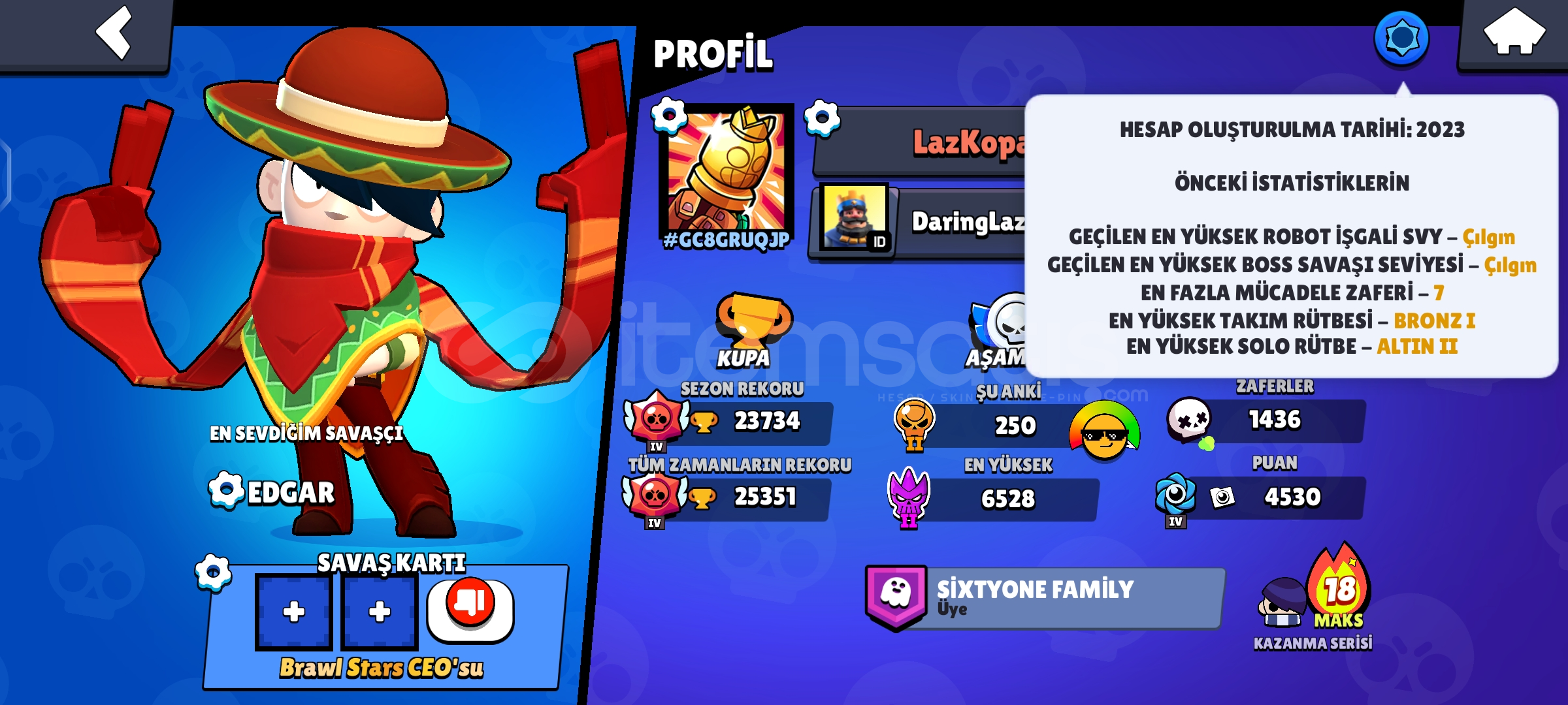 91 KOSTÜM 24K 23 KURULUMLU MAİNLEMELİK HESAP!!! 91 KOSTÜM 24K 23 KURULUMLU MAİNLEMELİK HESAP!!!