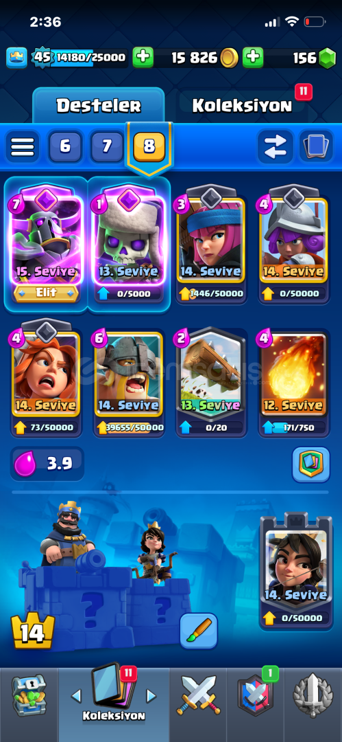9100+ KUPA 7 EVRİM CLASH ROYALE HESAP 9100+ KUPA 7 EVRİM CLASH ROYALE HESAP