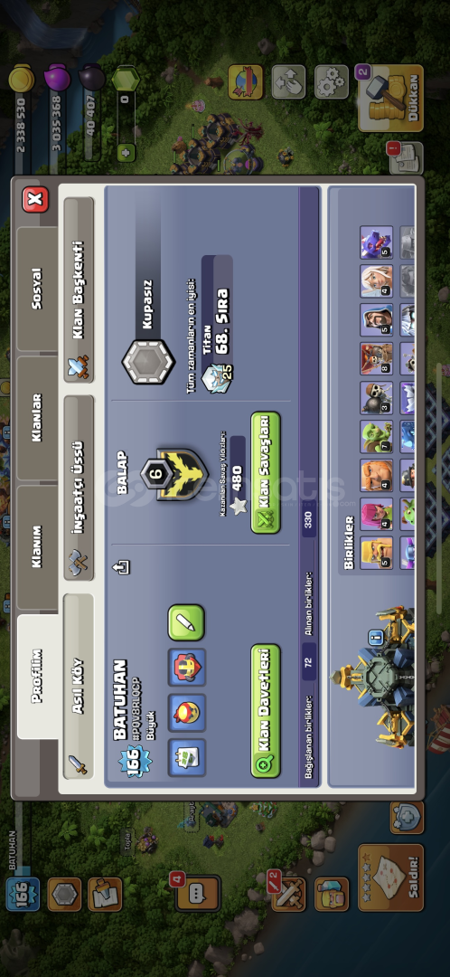 9100 KUPA CR 17 SEVİYE BB COC 9100 KUPA CR 17 SEVİYE BB COC