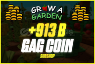 ⭐+917B COINS⭐HIZLI TESLİMAT⭐GROW A GARDEN⭐