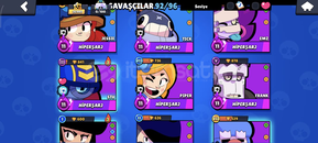 | 92 KARAKTER | VİP HESAP | 180 KOSTÜM | 