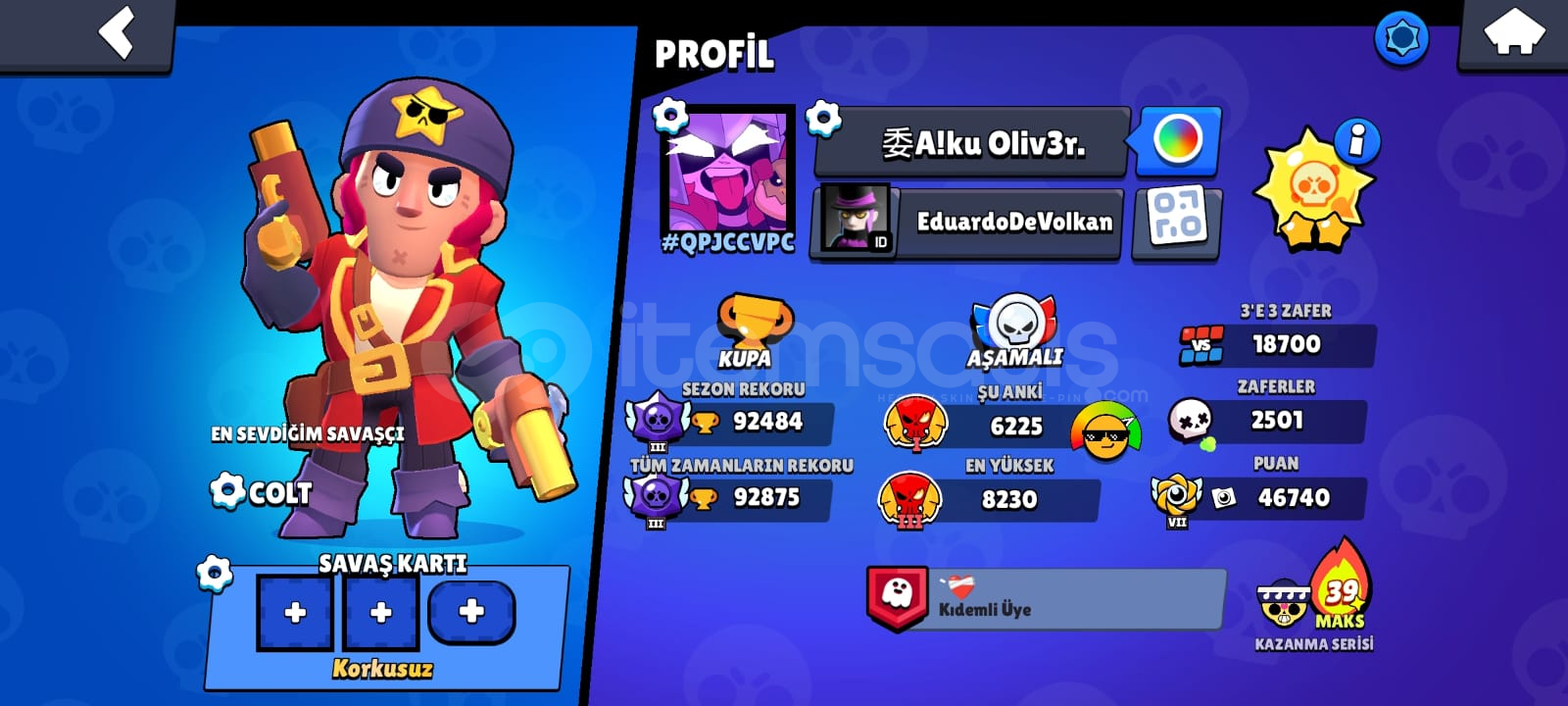 92K +495 SKİN PARA BABASI 92K +495 SKİN PARA BABASI