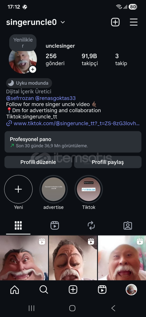 92k takipçili aylık 37 milyon görüntelemesi var 92k takipçili aylık 37 milyon görüntelemesi var