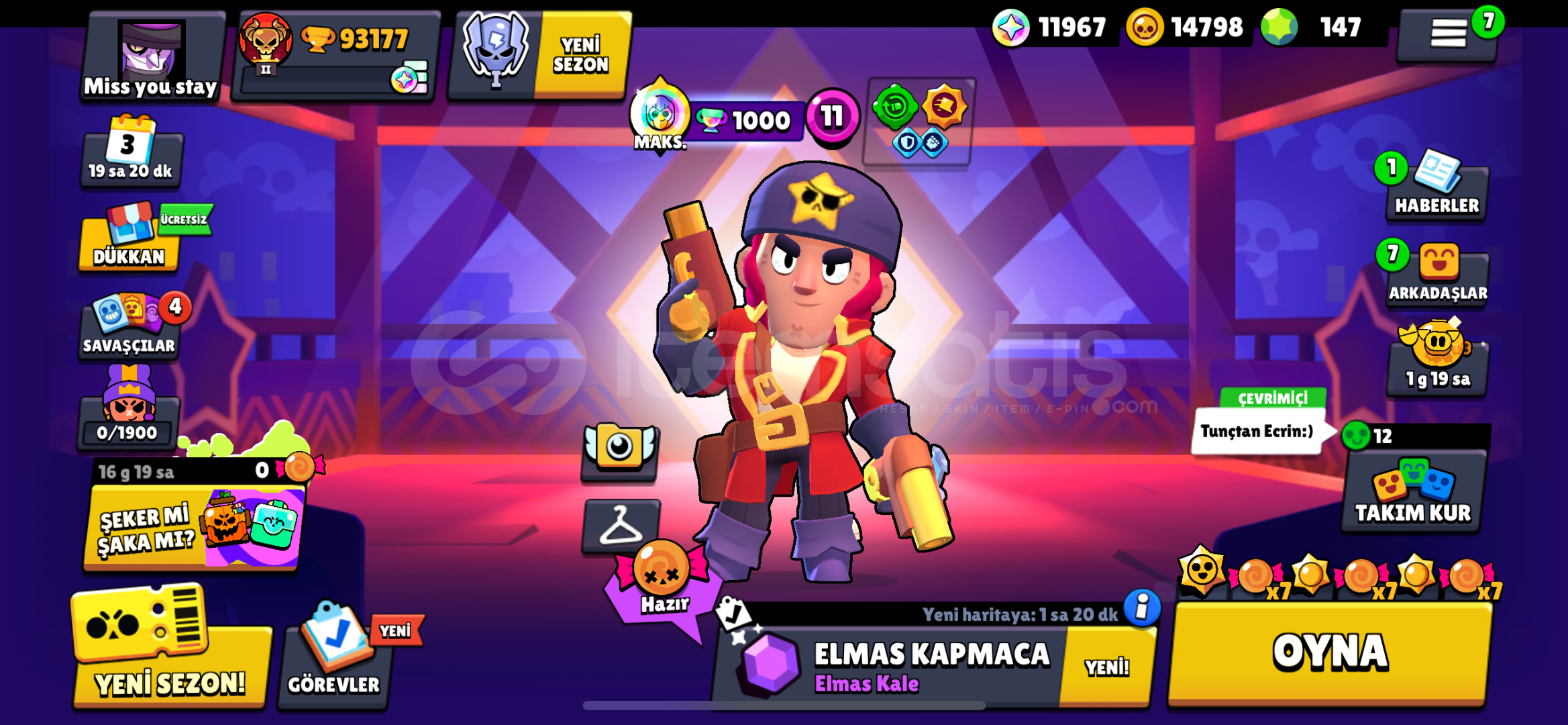 93K BRAWL STARS SAGLAM TERTEMIZ HESAB 93K BRAWL STARS SAGLAM TERTEMIZ HESAB