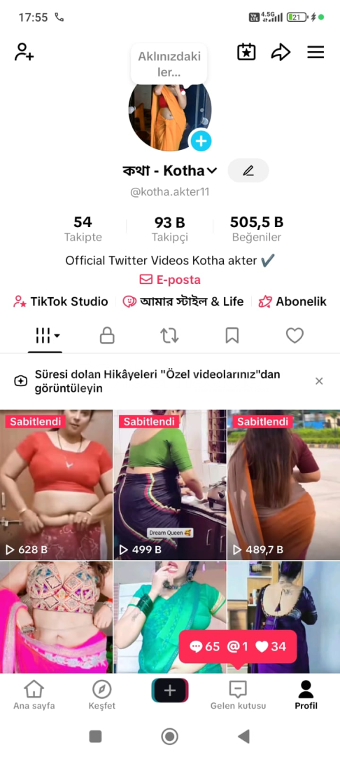 93K KEŞFET AÇIK TİKTOK HESABI !!