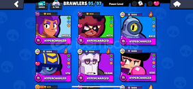 ⭐️200+ skins ✅ 95/97 Brawler ✅ 50500+ KUPA ⭐️