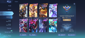 ✨ 95 Hero | 144 Skin Bu fiyata ! ✨ ✨ 95 Hero | 144 Skin Bu fiyata ! ✨