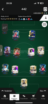 95 R9 + 94 GULLİT OYUNLU PC HESAP 5 MN COİNS