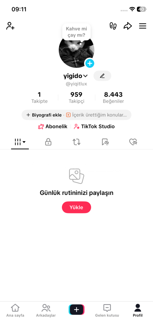 959 TAKİPÇİ - MOBİL YAYINI AÇIK - İSİM DEĞİŞİR 959 TAKİPÇİ - MOBİL YAYINI AÇIK - İSİM DEĞİŞİR