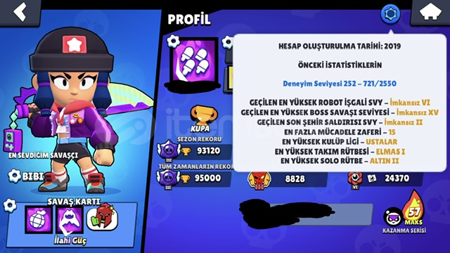 95k Tr nin en nadir hesabı  95k Tr nin en nadir hesabı