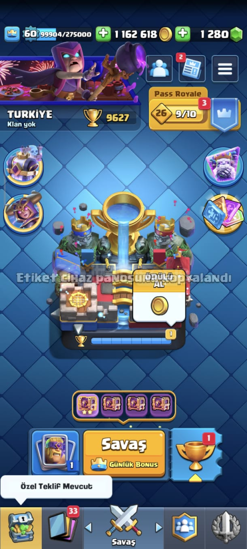 ⚡9600 KUPA⚡60 SEVİYE⚡14 EVRİM⚡ ⚡9600 KUPA⚡60 SEVİYE⚡14 EVRİM⚡