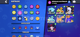 97K Brawl Stars hesabı dolu kostümlü 