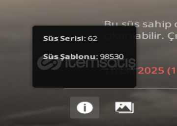 98530 TEMPLE süs şablonu Charm | Biomech 98530 TEMPLE süs şablonu Charm | Biomech