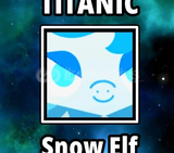 99 lvl titanic snow elf