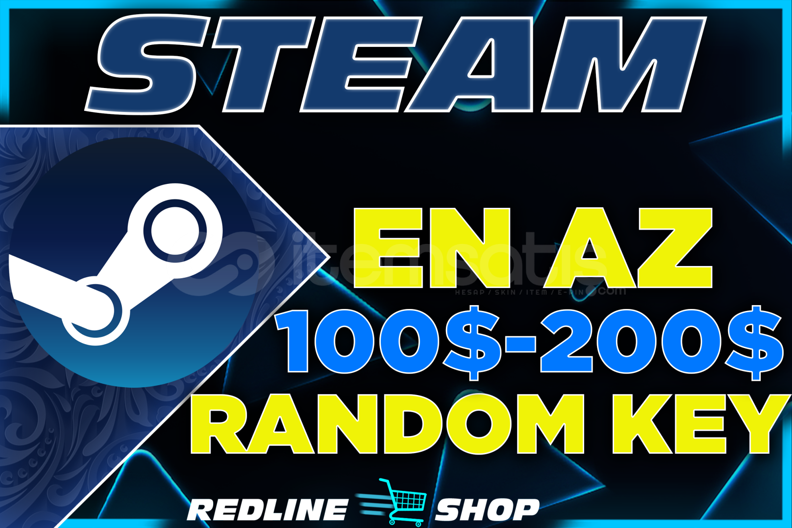 100$-200$ Steam Random Key | oto teslim 100$-200$ Steam Random Key | oto teslim