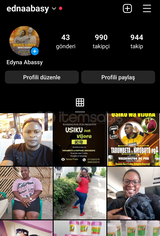 990 TAKİPÇİLİ ESKİ KURULUM İNSTAGRAM HESABİ 