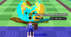 ⭐990K FROZEN-GOLD KING LEMONE⭐