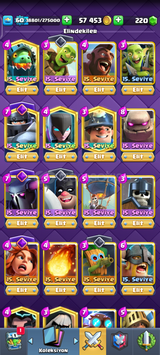 Aktif RP li 9k 60 Seviye cr + 2500 kupa 13bb Coc