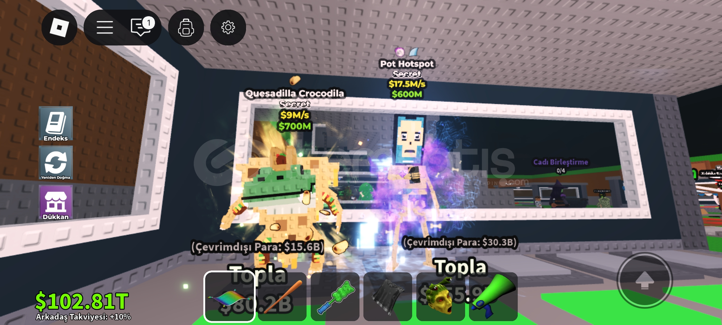 9m Quasdilla + Pot hotpost 18m 9m Quasdilla + Pot hotpost 18m