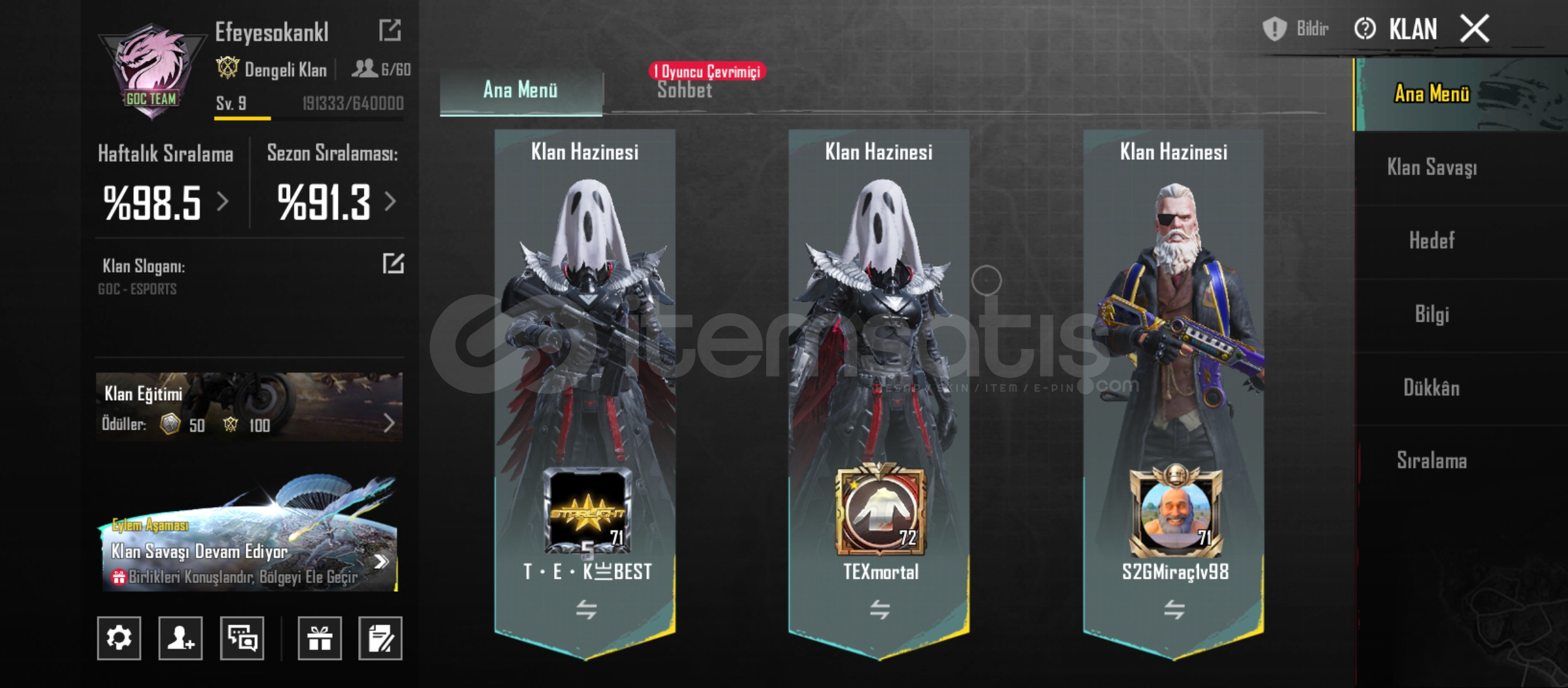 9seviye pubg mobile klanı pazarlık yapılır 9seviye pubg mobile klanı pazarlık yapılır