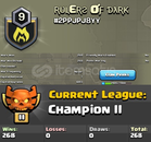9sv Rulers of Dark 268 Seri Şampiyon2 Namağlup 