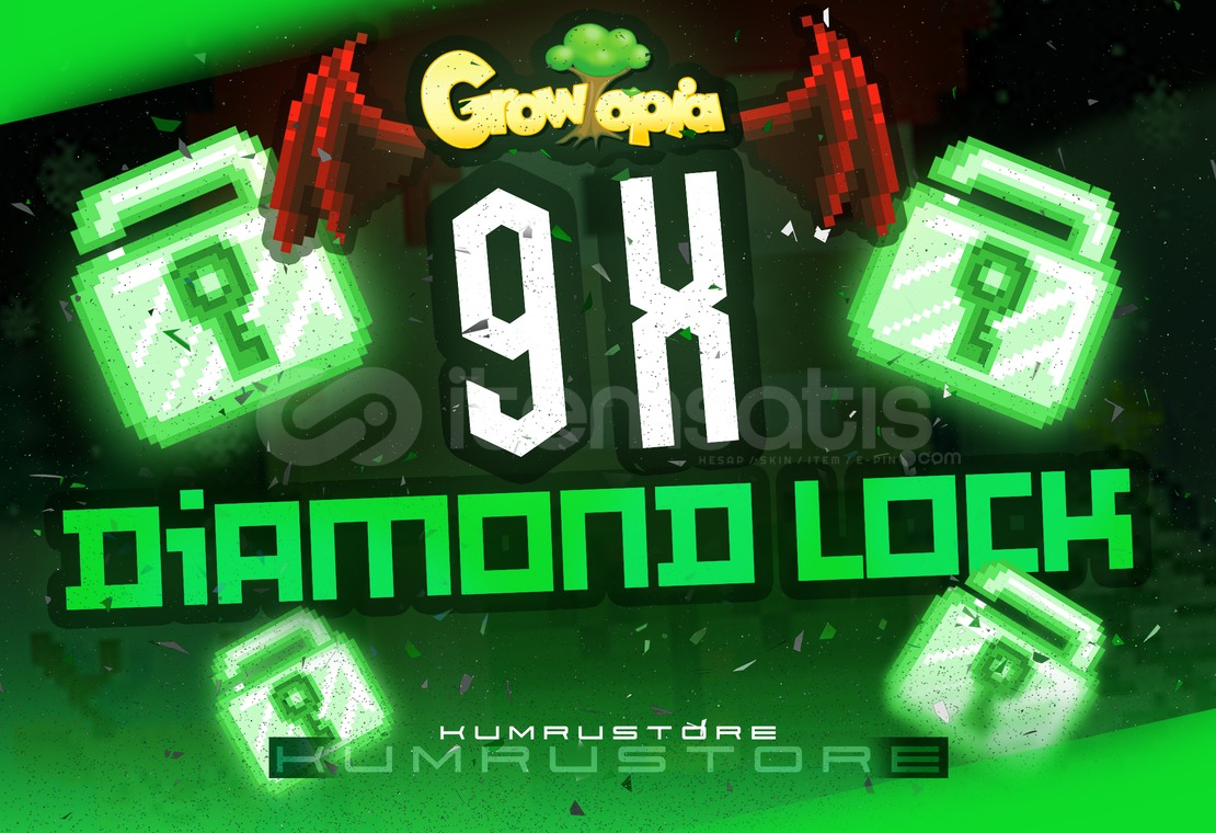 9x Diamond Lock Hızlı Teslimat 9x Diamond Lock Hızlı Teslimat